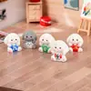 Adornos Lindos con Forma de Conejito Blanco, Adornos Creativos Lindos de Animales para Escritorio, Regalo de Moda al por Mayor