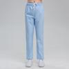 Pantalones de Enfermera de 13 Colores Cintura Elástica Cordón Pantalones de Doctor Dental Oral Uniforme de Enfermera Talla Grande Pantalones de Trabajo de Laboratorio