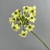 Flor Artificial Terciopelo Berley Estrella Flor Falsa Decoración del Hogar Accesorios para Fotografía Decoración Suave Arreglo Floral Arte Floral de Boda
