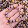 Venta al por mayor del fabricante Pulsera de Jade de Seda Dorada Natural de Xinjiang Transmisión en Vivo Clasificación de Jade Regalo Puesto Callejero Venta al por Mayor de Pulseras de Jade