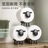 Portarrollos de Papel Higiénico con Forma de Oveja Transfronterizo Interesante Soporte de Papel Higiénico de Oveja para el Hogar Creativo Portarrollos de Papel al por Mayor Dropshipping