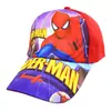 Gorra de dibujos animados para niños EBAY de comercio exterior, linda gorra para bebé con estampado a color de princesa de hielo, gorra con visera curva estilo europeo y americano