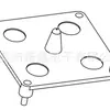 Base de anillo magnético de 30 mm, base de inductor, base - BASE-159