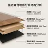 Piso Estilo Europeu de Fábrica Espinha de Peixe Parquet Composto Reforçado Piso Resistente ao Desgaste Aquecimento por Piso Quente Quarto Piso Composto com Textura de Madeira de Engenharia