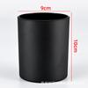 Lugar de fábrica 90 taza de vela grande recipiente de vidrio esmerilado aromaterapia con tapa taza vacía dormitorio pequeño de vidrio