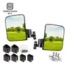 Espelho Retrovisor de Plástico Universal para Carrinho de Golfe Ciub Car Ezgo Yamaha Modelo de Fábrica