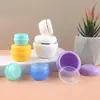 5G10G20G30G50G Caja de Champiñón Borde Dorado Borde Plateado Bola Guía Crema para la Cara Botella de Plástico para Crema Sub-Botella de Cosméticos
