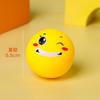 Bebê e Crianças Beliscar e Gritar Bola de Mão Brinquedo de Descompressão Expressão Fofa Rosto Sorridente Enfeites Decorativos Modelo Criativo Bola Colorida