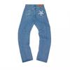 Jeans Bordados de Estrellas Transfronterizos Europeos y Americanos Estilo High Street Unisex Y2K Harajuku Hip-Hop Pantalones Casuales Holgados