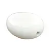 Bloco Oval de Moagem EVA Branco Perfurador Bastão de Madeira Esfregador EVA Esponja de Banho Espuma de Algodão Limpar