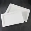 Platos Rectangulares Grandes Blancos Puros de 14/16 pulgadas, Platos Hondos, Platos Planos, Vajilla de Hotel, Platos para Servir en Restaurante