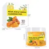 Lenços de Limpeza com Ácido Hialurônico Tk Transfronteiriços, Removedor de Maquiagem, Discos de Algodão de Limpeza, Esfoliação Facial, Hidratação, Hidratante e Iluminador