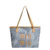 Bolso Tote Retro Simple para Mujer 2025 Nuevo Estilo Moderno Gran Capacidad Bolso de Hombro Tipo Cubo para Viaje Bolso de Mano para Oficina
