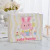 Bolsas de Presente de Urso e Coelho de Desenho Animado Bolsas de Presente para o Dia das Crianças Sacolas de Papel de Lembrança Sacolas de Embalagem de Moda de Alta Qualidade