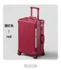 Equipaje 2025 Nuevo Maleta de Viaje con Ruedas de PC para Mujer Maleta Universal Multifuncional para Hombre Maleta de Mano de 24 pulgadas Maleta de Cuero