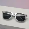 Novos óculos de sol beges da moda retrô Star coloridos como doce óculos de sol masculinos e femininos item essencial óculos para fotos à prova de sol