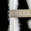 Tiras Tipo Pelo de León Danzante para Linternas Hanfu, Imitación de Piel de Visón, Transfronterizas, 1 cm, Blancas, No Sueltan Pelo, Accesorios Decorativos DIY, En Stock