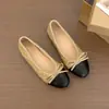 Zapatos Planos Versátiles de Nudo de Mariposa para Mujer 2026 Otoño/Invierno Nuevos de Boca Baja Slip-on Wanwan Bailarinas