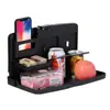 Mesa de Jantar Multifuncional para Encosto de Banco de Carro Bandeja de Jantar Infantil Suporte de Copo para Carro Bandeja Suporte Dobrável Placa de Mesa Pequena para Carro