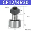 Rolamento de Agulhas com Parafuso Roller Follower KR CF3 4 5 6 8 10 12 16 18 Rolamento Seguidor de Came