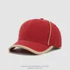 Nueva gorra de béisbol infantil transfronteriza, algodón, bloques de color, con visera, sombrero de protección solar para niños y niñas, al por mayor