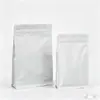 Bolsa stand-up selada em oito lados com visor, bolsa auto-selante colorida de folha de alumínio, bolsa seladora para ração de cães e gatos, bolsa de embalagem para iscas de peixe e café