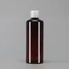 Botellas de Plástico Transparentes con Tapa abatible en stock 30 50 100ml Flexibles para Loción Cosmética Botellas Dispensadoras con Tapa de Mariposa