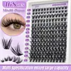 Set de pegamento para pestañas postizas estilo europeo y americano 30D40D natural, Pestañas gruesas, Set rizador de gran capacidad, Venta al por mayor transfronteriza