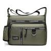 2023 nueva bolsa de hombre transfronteriza de gran capacidad, bolsa de mensajero casual impermeable con bolsa para botella de agua, bolsa de viaje de negocios para hombre