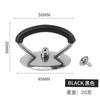 Mango universal para tapa de anillo anti-quemaduras silicona resistente a altas temperaturas acero inoxidable accesorios para tapa perillas superiores de tapa una generación de pelo