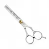 Suministro de fábrica tijeras de corte tijeras de acero inoxidable para el cabello herramientas para el cabello tijeras planas de 6 pulgadas tijeras de entresacar traje combinado