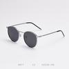 D017 Gafas de Sol Polarizadas de Metal Estilo Coreano para Mujer Marco Redondo Retro Ins Gafas Personalizadas para Hombre