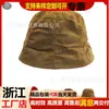 Chapéu Bucket de Veludo Cotelê Retrô Chapéu de Verão Feminino 2026 Novo Chapéu de Sol Versátil Chapéu de Bacia Chapéu de Sol