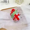 Pinzas para el Cabello de Navidad, Pasadores de Muñeco de Nieve, Pinzas para el Cabello de Árbol de Navidad y Papá Noel, Pinzas de Tiburón, Pinzas para Cola de Caballo, Pinzas para Medio Peinado, Accesorios para el Cabello Versátiles Transfronterizos