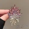 Broche para Traje, Flor de Pecho Anti-Exposición con Lazo, Pin de Pecho de Verano, Botón Anti-Exposición para Camisa sin Coser, Imperdible Versátil