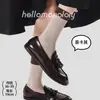 Meias Novas Estilo Outono/Inverno 2026 Color Block Meio da Panturrilha, Meias Femininas Sem Costura, Algodão com Leve Compressão Emagrecedora, Versátil Casual Estilo Coreano
