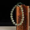 Brasil cristal natural fino fantasma verde contas soltas cornucópia estrela lasanha 5/6mm pulseira simples