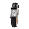 Relógio Feminino Popular Retangular Pulseira Feminina Retro Nicho Estilo Coreano Estilo Ins Romano Estudante Feminina Sensação de Alto Padrão