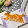 Nuevo Peine Creativo de Animal Lindo Cisne Acetato de Alta Gama Maquillaje Peine Divertido Cachorro Peine Portátil para el Cabello