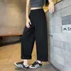 Pantalones Cortos Casuales de Moda Coreana Finos para Mujer Verano 2026, de Cintura Alta y Adelgazantes, para Figuras Pequeñas