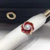 Anillo de perla de agua dulce natural de alto brillo 5A, paquete de oro de 18 quilates con microincrustaciones de circonita, anillo de perla con flor rizada, venta al por mayor