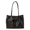 Bolso de Mano Retro de Cuero Suave para Mujer 2026 Nuevo Estilo de Gama Alta para Viajes de Negocios Gran Capacidad Bolso de Hombro Bolso Simple Versátil