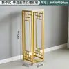 Novo Suporte de Flores Estilo Chinês, Rack de Flores para Varanda, Suporte de Vasos de Flores em Ferro Forjado, Suporte de Flores de Chão para Sala de Estar, Armazenamento para Varanda