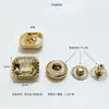Venta Directa de Fábrica Huidong de Nuevos Productos Transfronterizos: Botones de presión rectangulares para Mahjong Incrustados de Diamantes, en Stock con 831 Accesorios Incluidos