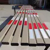 Palanca de freno de varilla recta para carretera cúbica, varilla recta engrosada de aleación de aluminio antiaplastamiento, palanca de manivela elevadora para entrada de estacionamiento, varilla elevadora