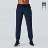Calça Casual Masculina de Verão Secagem Rápida Esportiva Fina Seda Gelada Respirável Versátil Caimento Solto Punho na Barra Emagrecedora Tendência Atacado