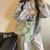 Bolso tote minimalista de estilo coreano de gran capacidad, bolso de hombro para mujer para ir al trabajo, bolso de mano de lona, bolso cruzado portátil para que los estudiantes lo usen en clase