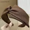Diadema para Mujer que Hace que la Cara Parezca Más Pequeña, Versátil para Salir, Tendencia Estilo Retro Coreano Francés, Pinza para el Cabello con Banda Cruzada Ancha, Diadema, Pasador para el Cabello para Mujeres