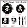 Transfronterizo Nuevo Producto Halloween Fondo Negro Calavera Fantasma Maligno Juego de Vajilla Desechable Suministros para Fiesta Platos de Papel Desechables