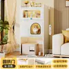 Cama interior para gatos del hogar, gabinete de almacenamiento de acero, gabinete de almacenamiento encima de la caja de arena para mascotas, gabinete de almacenamiento a prueba de polvo para balcón del hogar